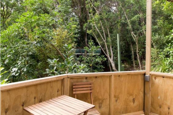 Driftwood Bungalow deck