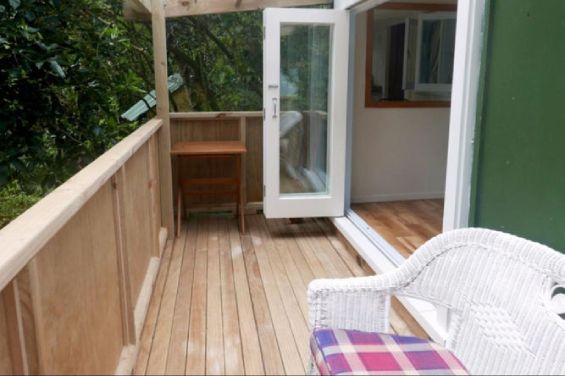 Treetops Bungalow deck