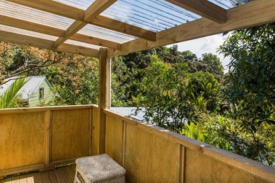 Treetops Bungalow deck